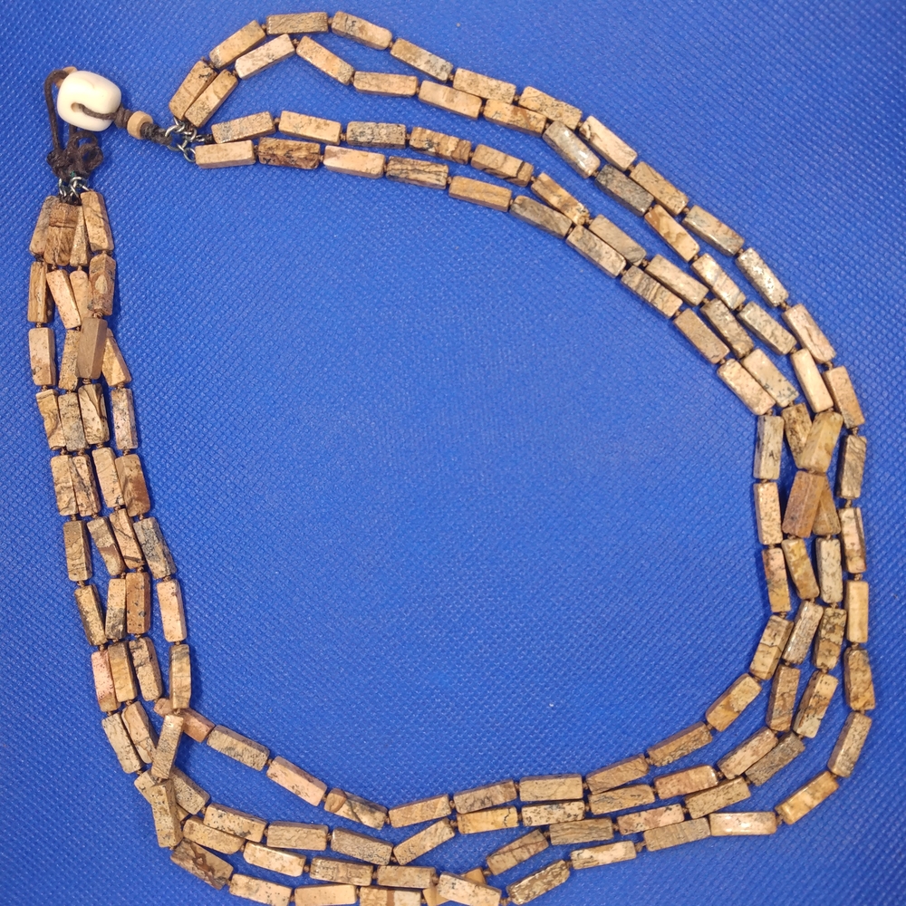Natural Stone Beaded Necklace